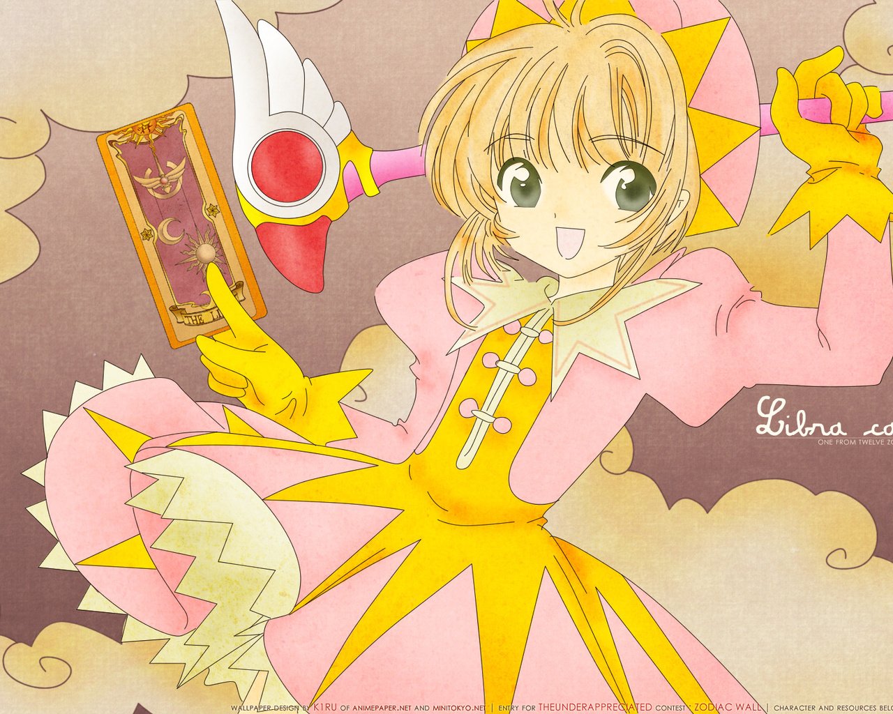 Обои card captor sakura, clamp, kinomoto sakura разрешение 1920x1200 Загрузить