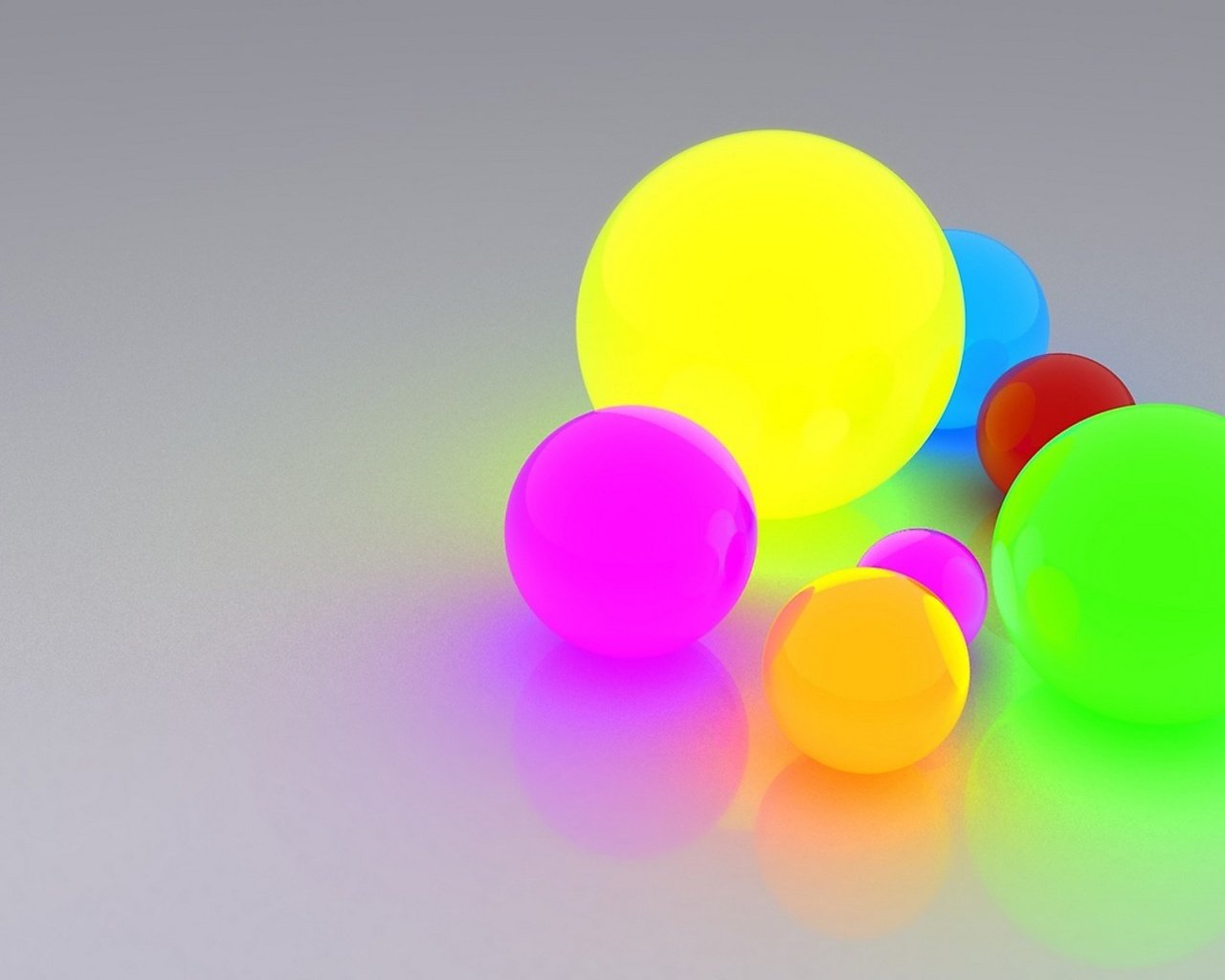 Обои светящиеся шары, glowing orbs разрешение 1920x1080 Загрузить