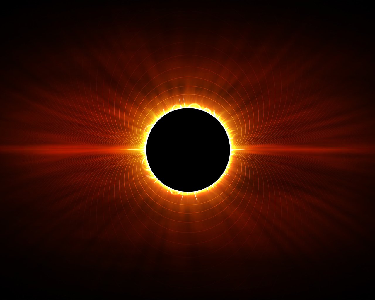 Обои линии, затмение, line, eclipse разрешение 2560x1600 Загрузить