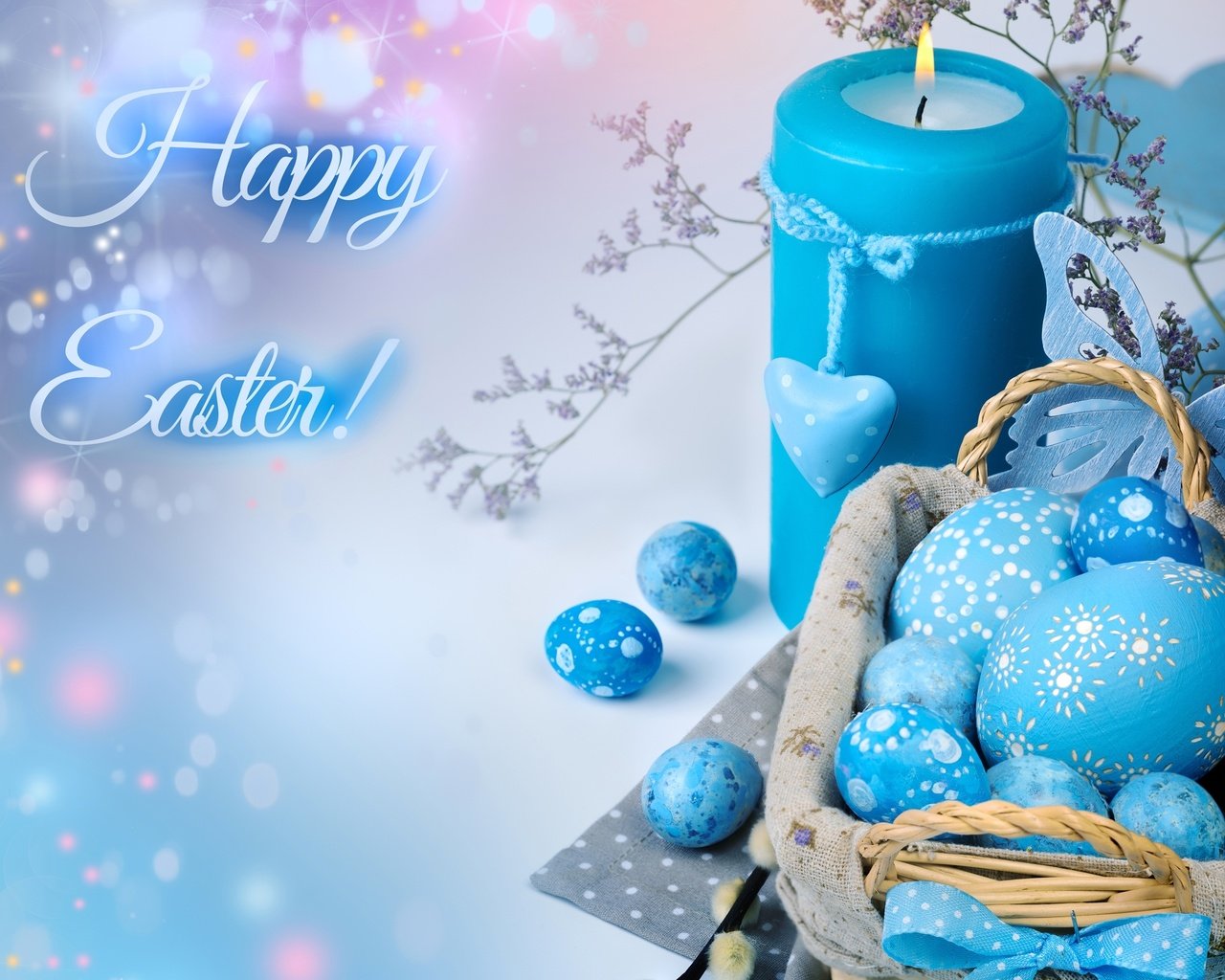 Обои голубой, свеча, пасха, яйца, декор, blue, candle, easter, eggs, decor разрешение 2500x1754 Загрузить