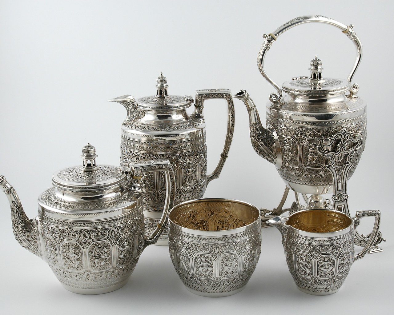 Обои чай, серебро, серебреный, чайный сервиз, scottish tea set, tea service, tea, silver, tea set разрешение 2823x2000 Загрузить