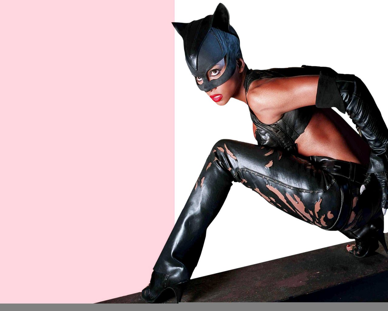 Обои девушка, взгляд, лицо, холи бери, женщина-кошка, girl, look, face, halle berry, catwoman разрешение 3000x2000 Загрузить