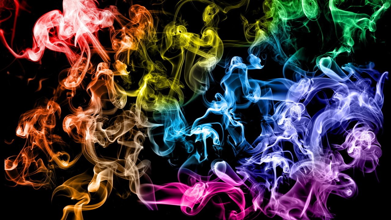 Обои дым, разноцветный, кольца, smoke, colorful, ring разрешение 1920x1200 Загрузить