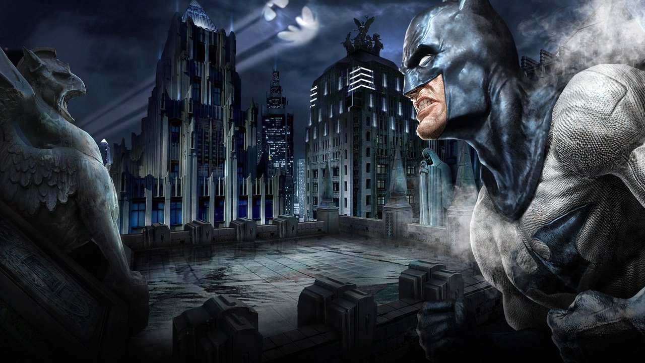 Обои ночь, бэтмэн, готхэм, night, batman, gotham разрешение 1920x1200 Загрузить