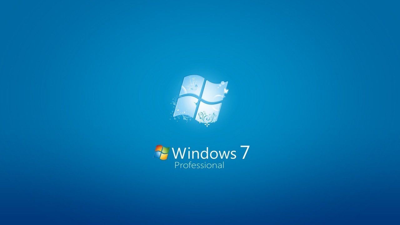 Обои широкоформатные, windows 7 professional, 1920 x 1200, widescreen разрешение 1920x1200 Загрузить