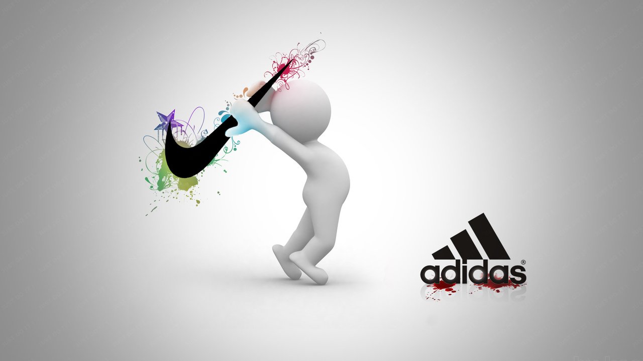 Обои найк, адидас, seryj, najk, nike, adidas разрешение 2600x1600 Загрузить