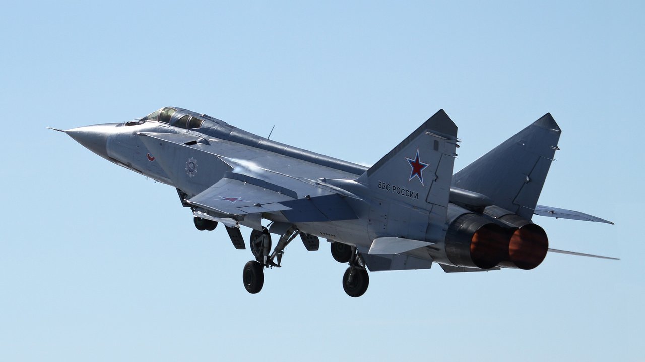 Обои истребитель, миг-31, двухместный, fighter, the mig-31, double разрешение 1920x1200 Загрузить