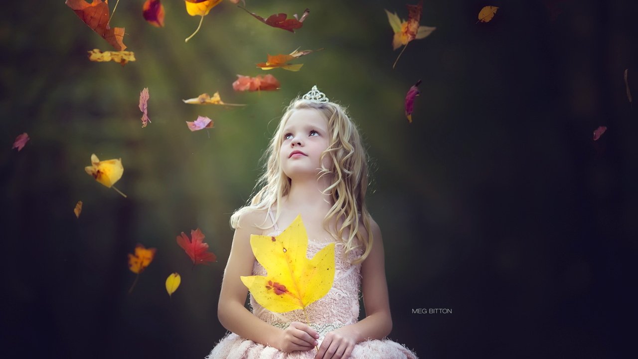 Обои листья, настроение, осень, дети, девочка, leaves, mood, autumn, children, girl разрешение 2048x1363 Загрузить