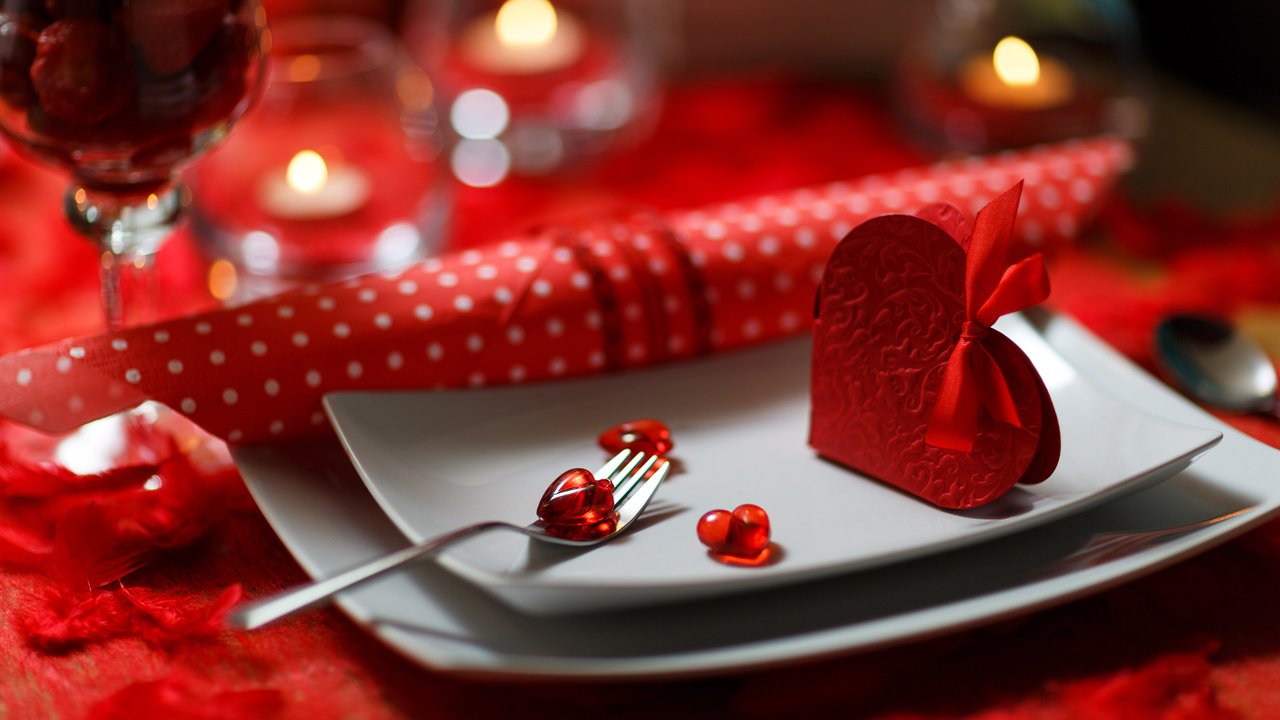 Обои свечи, сердечки, день святого валентина, 14 февраля, candles, hearts, valentine's day, 14 feb разрешение 3840x2400 Загрузить