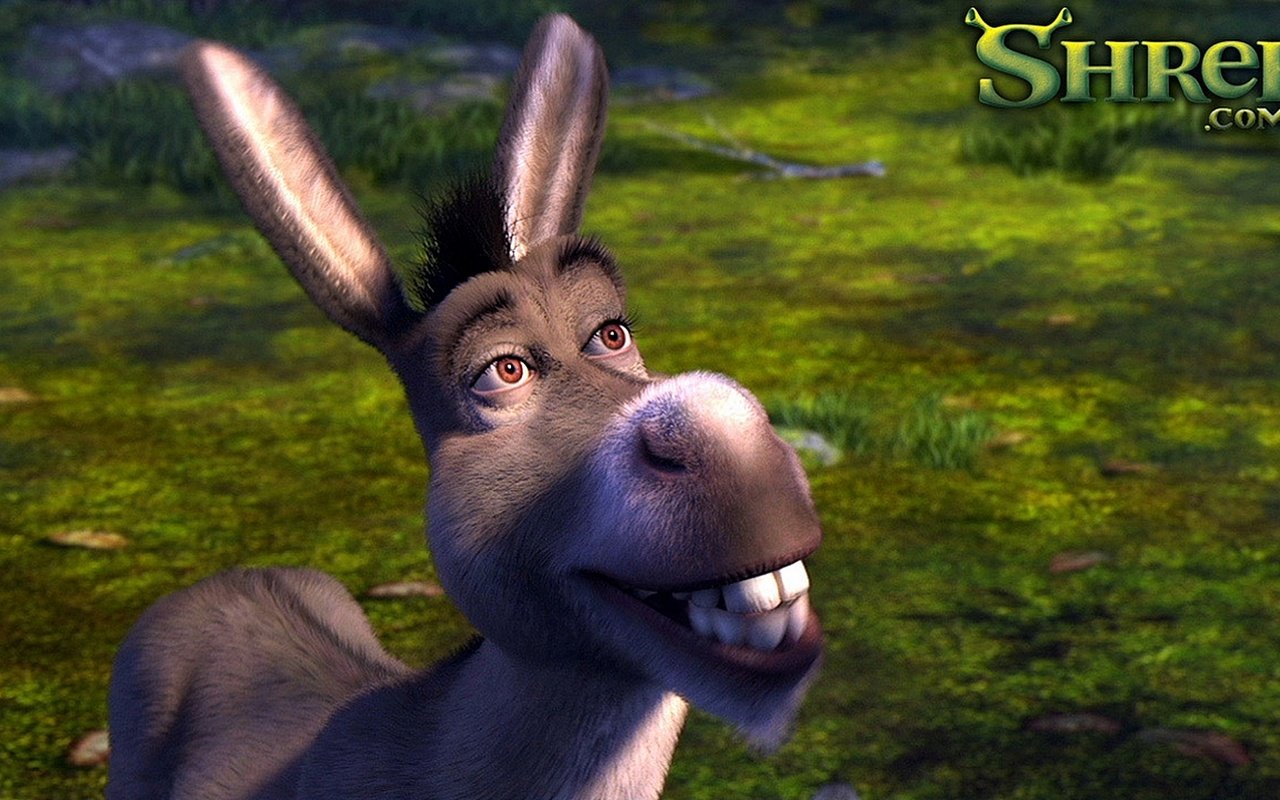 Обои осел, шрек, donkey, shrek разрешение 1920x1080 Загрузить