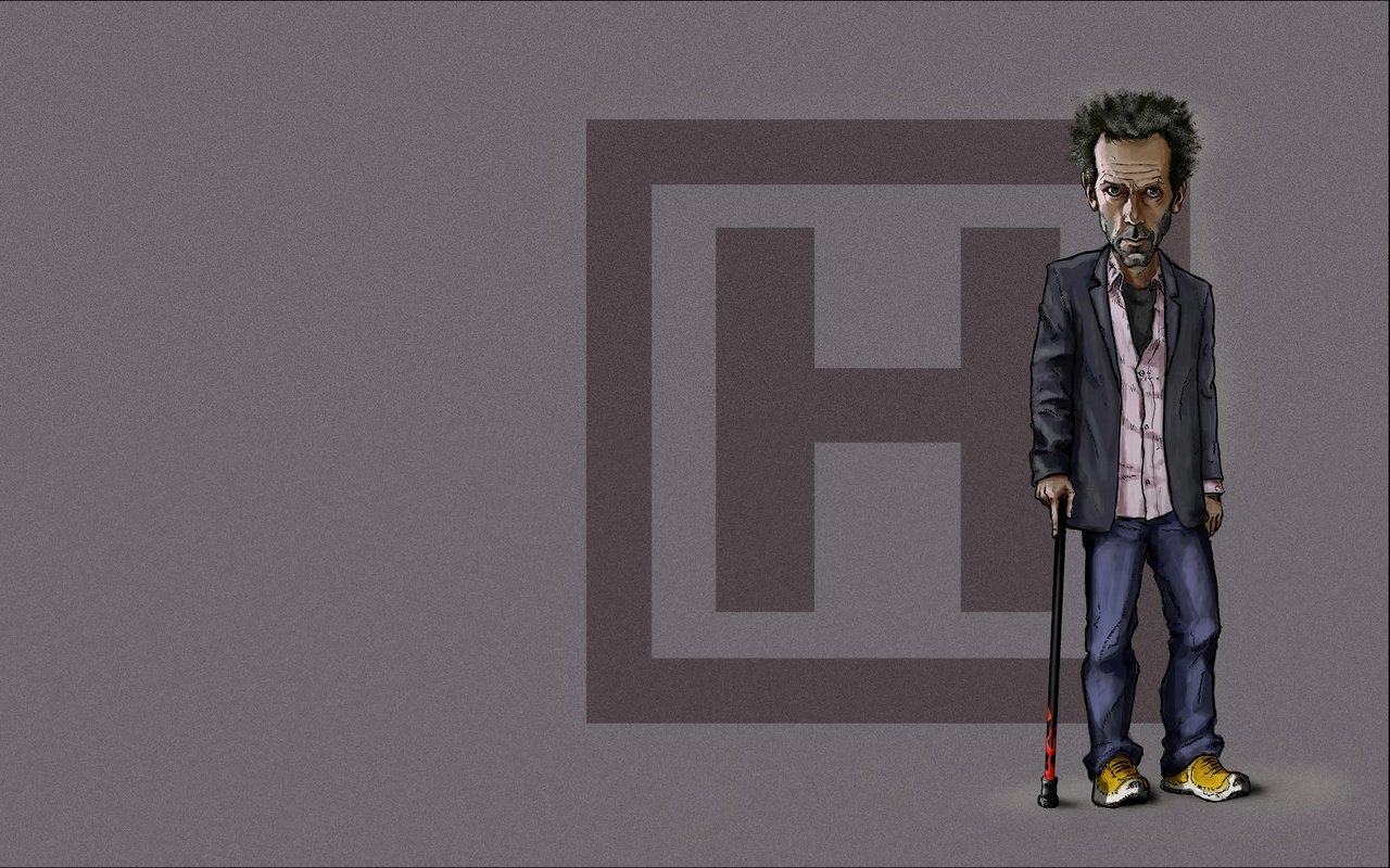 Обои house m.d., доктор хаус, dr. house разрешение 1920x1200 Загрузить