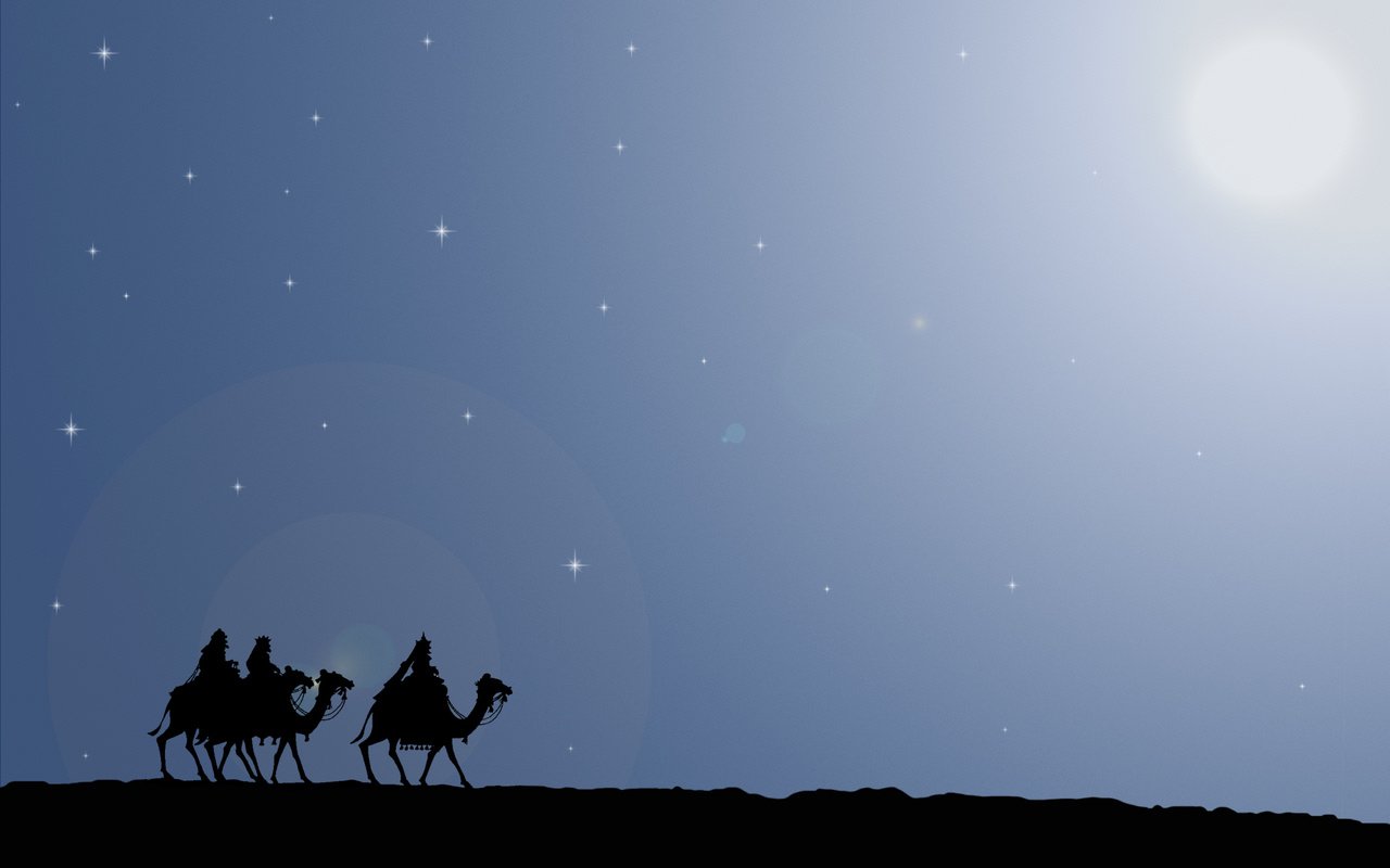Обои вифлеем, дорога, дары, подарки, звезда, путь, рождество, путешествие, верблюды, волхвы, bethlehem, road, gifts, star, the way, christmas, journey, camels, the magi разрешение 1920x1200 Загрузить
