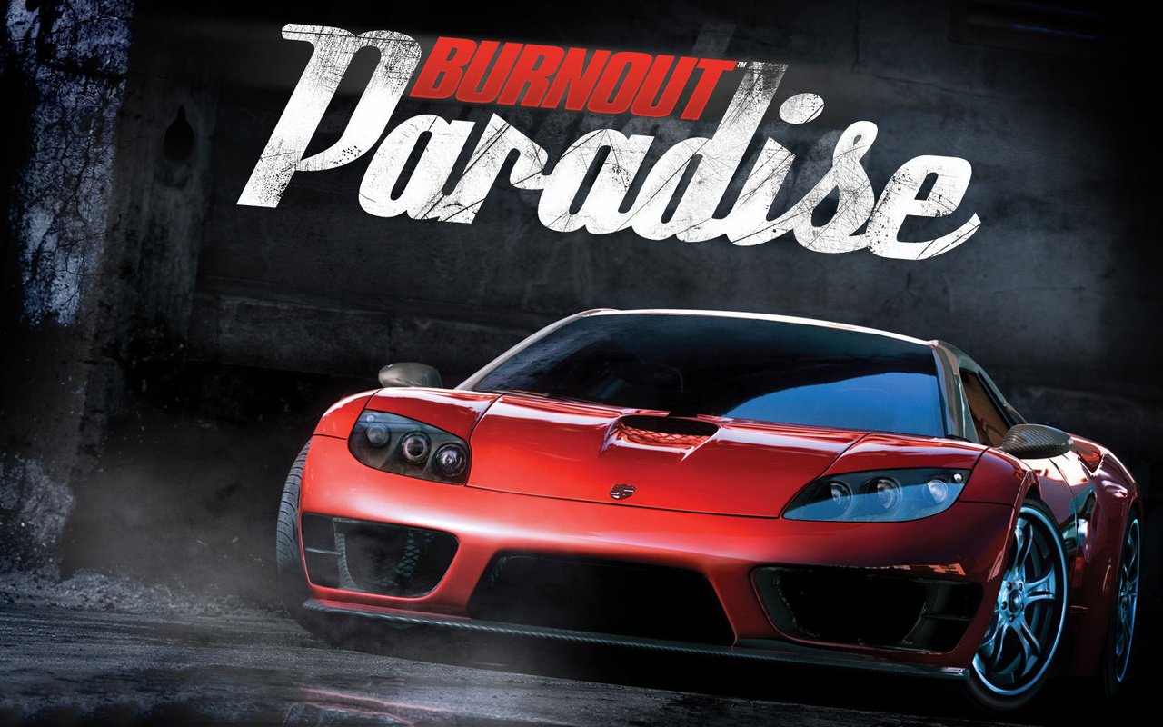 Обои burnout paradise, пар, мокрый асфальт, couples, wet asphalt разрешение 1920x1080 Загрузить