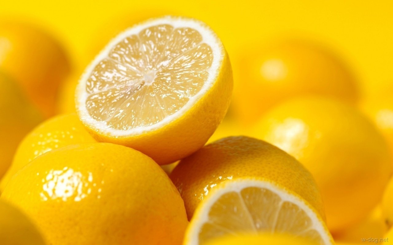Обои фрукты, лимоны, цитрусы, fruit, lemons, citrus разрешение 1920x1200 Загрузить