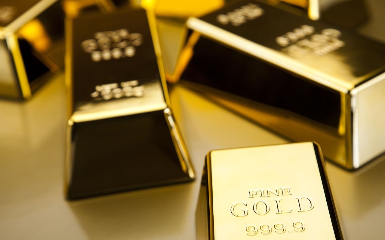Обои металл, золото, метал, слитки, золотая, bullion, metal, gold, bars разрешение 2527x1684 Загрузить