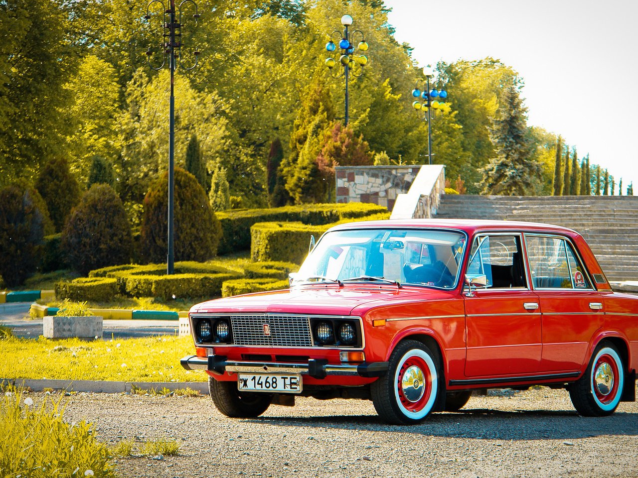 Обои ретро, лада, ваз, жигули, 2106, шоха, retro, lada, vaz, schoch разрешение 2560x1600 Загрузить