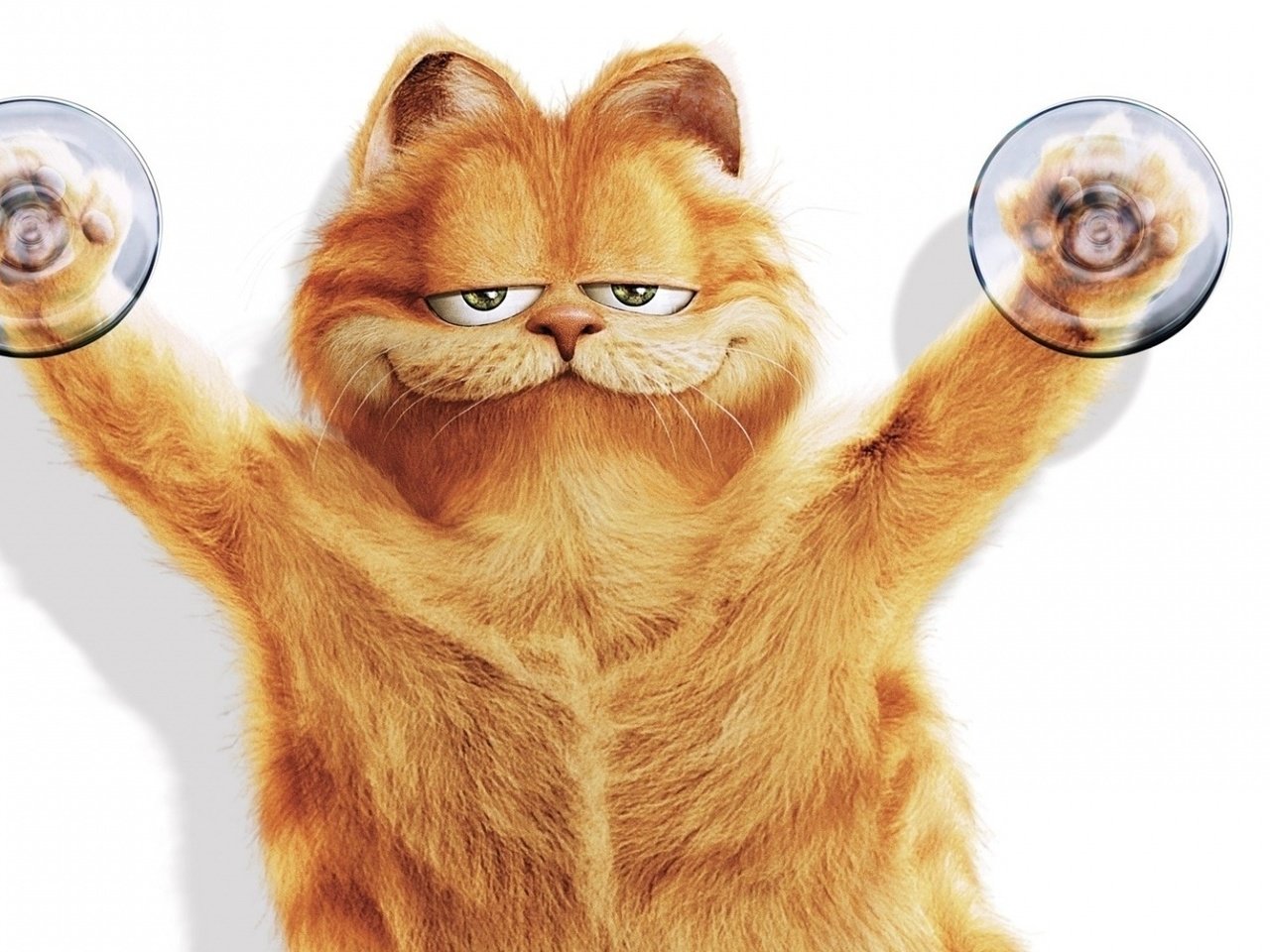 Обои 3д, гарфилд, 3d, garfield разрешение 1920x1080 Загрузить