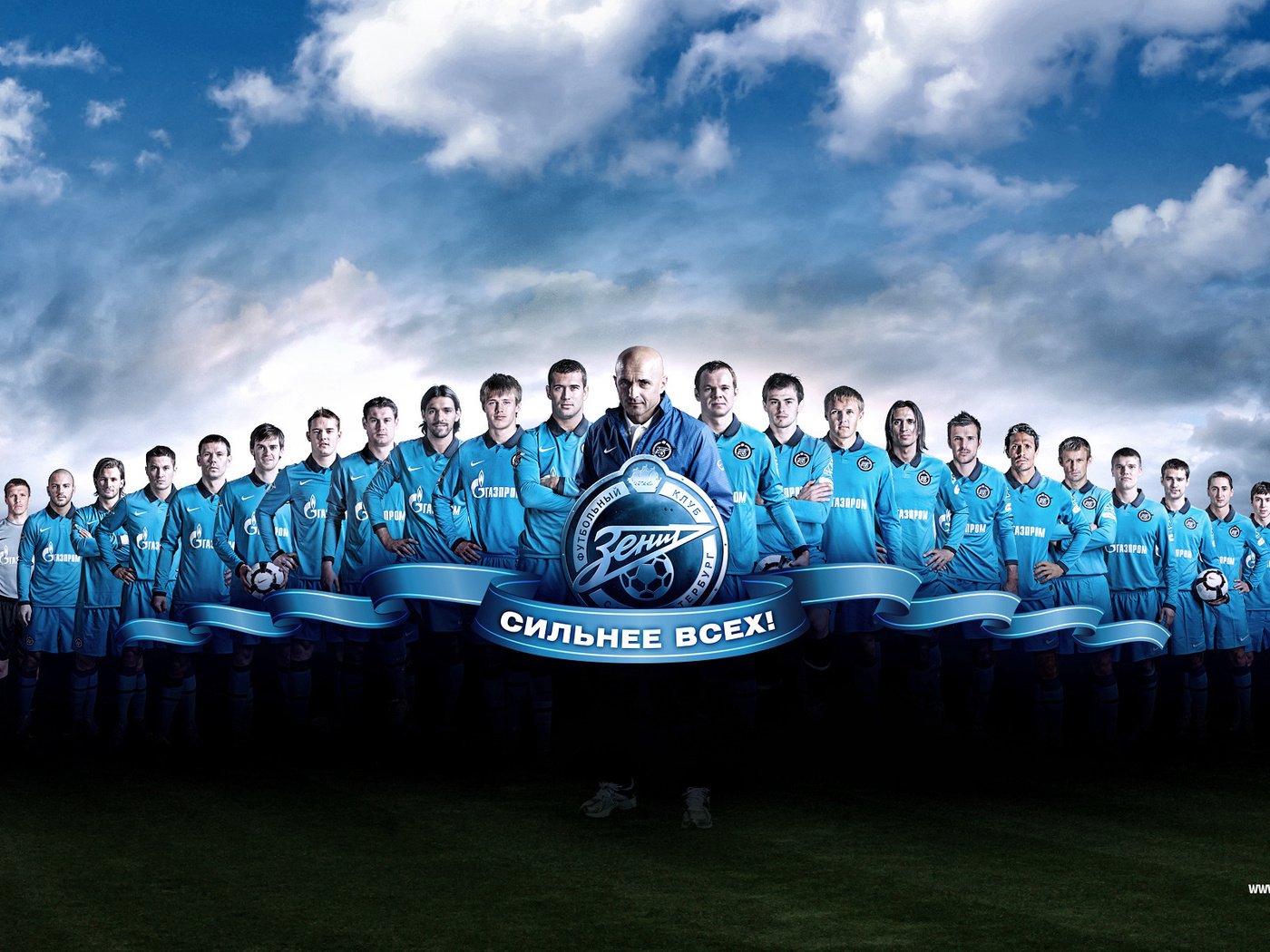 Обои футбол, команда, фк зенит, сильнее всех, football, team, zenit, stronger than all разрешение 1920x1200 Загрузить