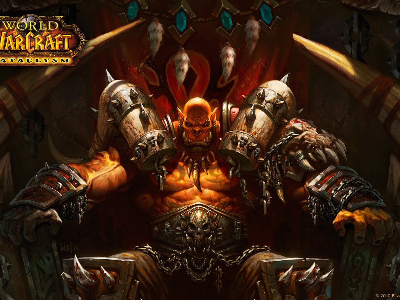 Обои близзард, гордость орды, гаррош адский крик, blizzard, pride of the horde, garrosh hellscream разрешение 1920x1200 Загрузить