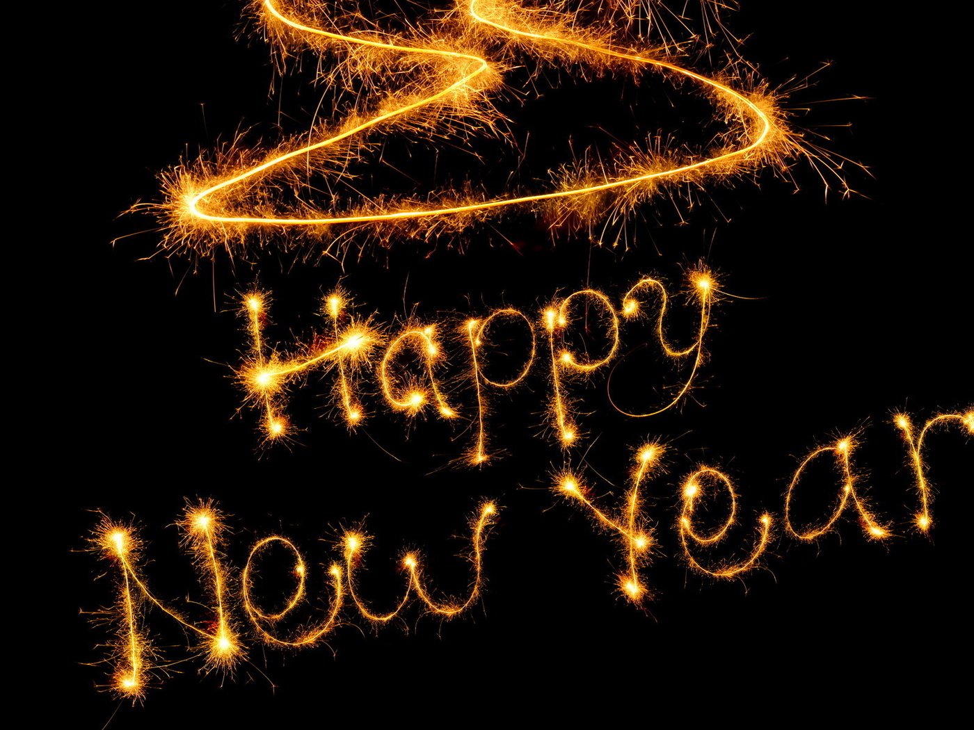 Обои новый год, слова, огоньки, с новым годом, счастливого нового года, new year, words, lights, happy new year разрешение 1920x1200 Загрузить