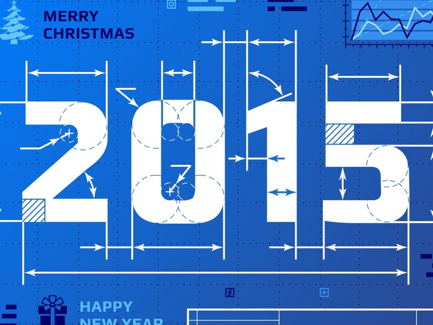 Обои чертеж, с новым годом, 2015 год, счастливого рождества, drawing, happy new year, 2015, merry christmas разрешение 1932x1208 Загрузить