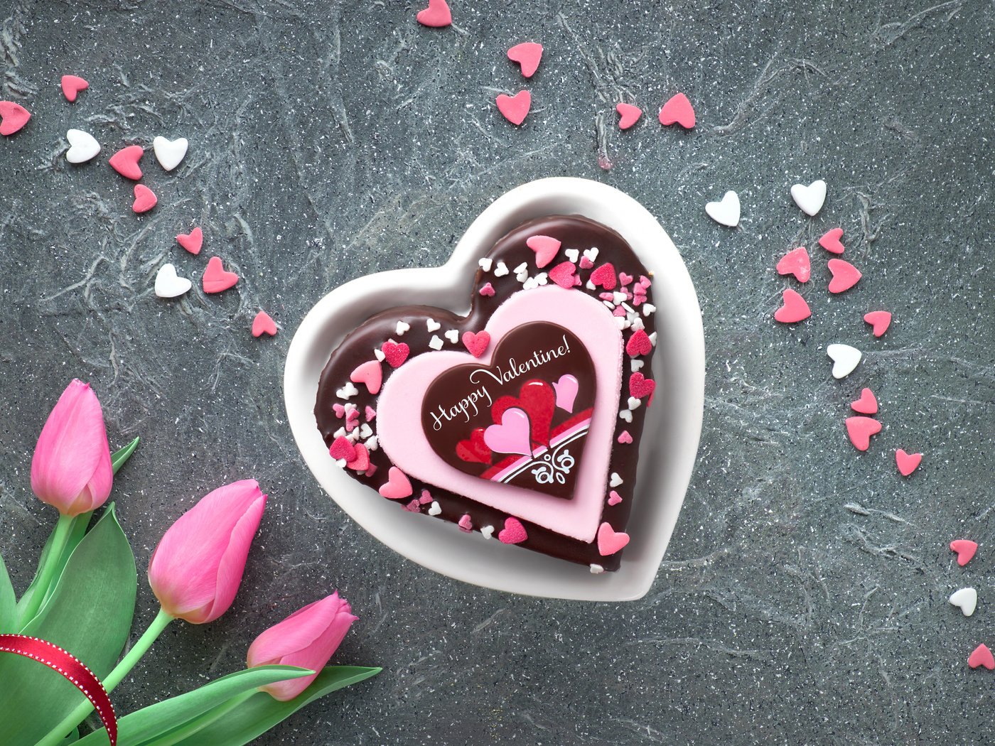Обои сердце, букет, сердечки, день святого валентина, тортик, anya ivanova, heart, bouquet, hearts, valentine's day, cake разрешение 5124x3440 Загрузить