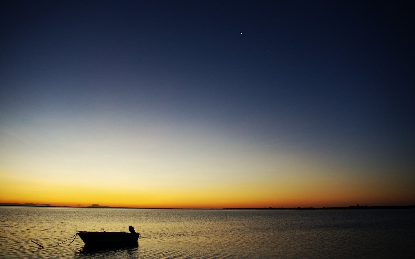 Обои вода, вечер, закат, лодка, water, the evening, sunset, boat разрешение 1920x1200 Загрузить