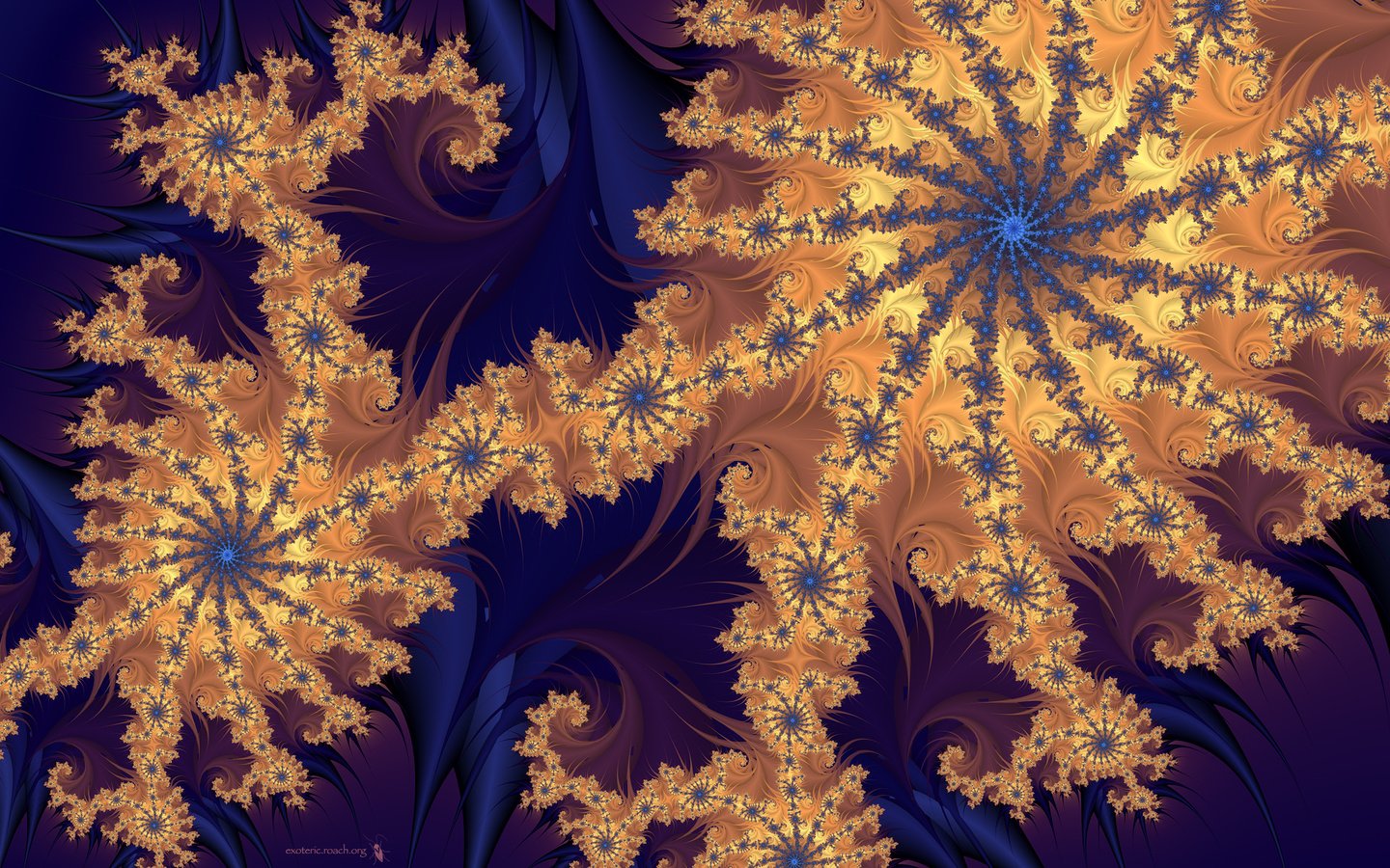 Обои абстракция, узор, фрактал, abstraction, pattern, fractal разрешение 2560x1600 Загрузить