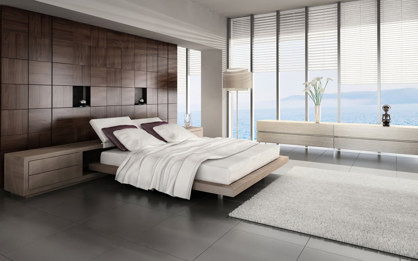 Обои стиль, интерьер, спальня, style, interior, bedroom разрешение 1920x1200 Загрузить