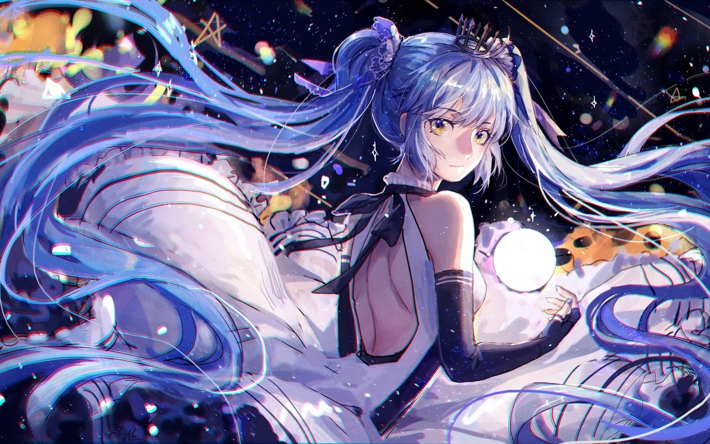 Обои вокалоид, twintails, мику хацунэ, vocaloid, hatsune miku разрешение 2499x1500 Загрузить