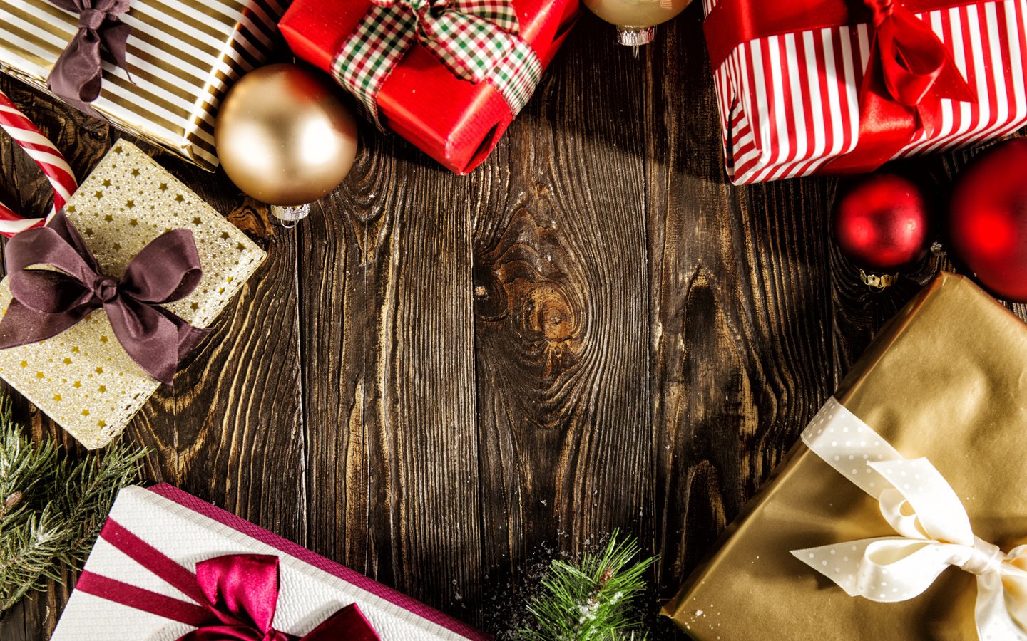 Обои новый год, украшения, подарки, рождество, new year, decoration, gifts, christmas разрешение 1920x1200 Загрузить