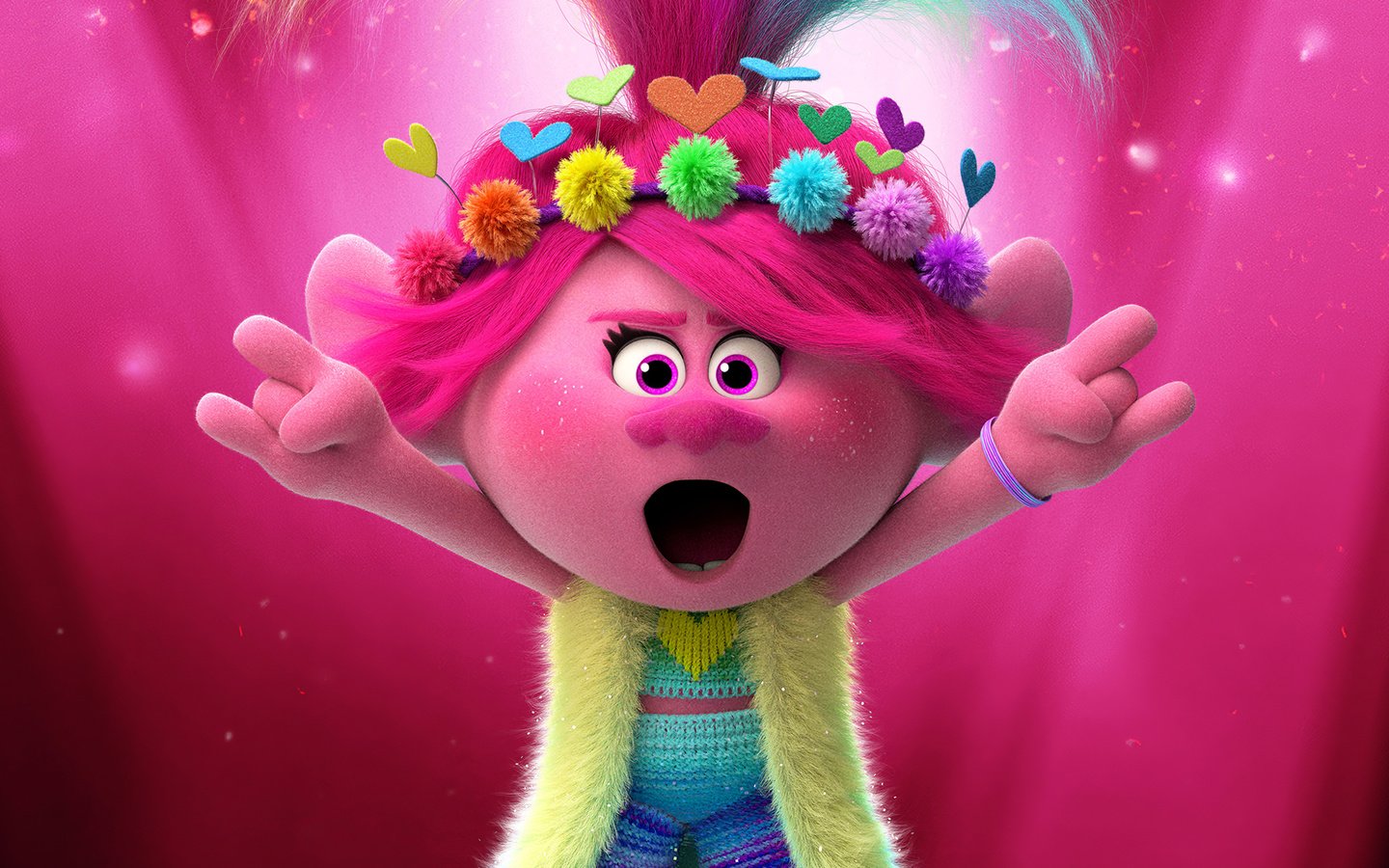 Обои мультфильм, розочка, trolls, тролли, cartoon, rosette разрешение 3840x2160 Загрузить