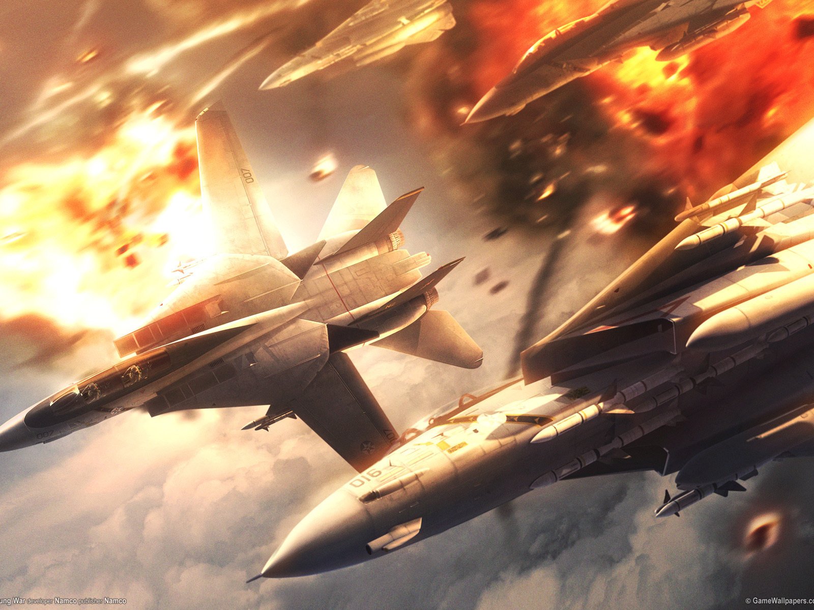 Обои самолеты, games, ace combat 5, aircraft разрешение 1920x1200 Загрузить