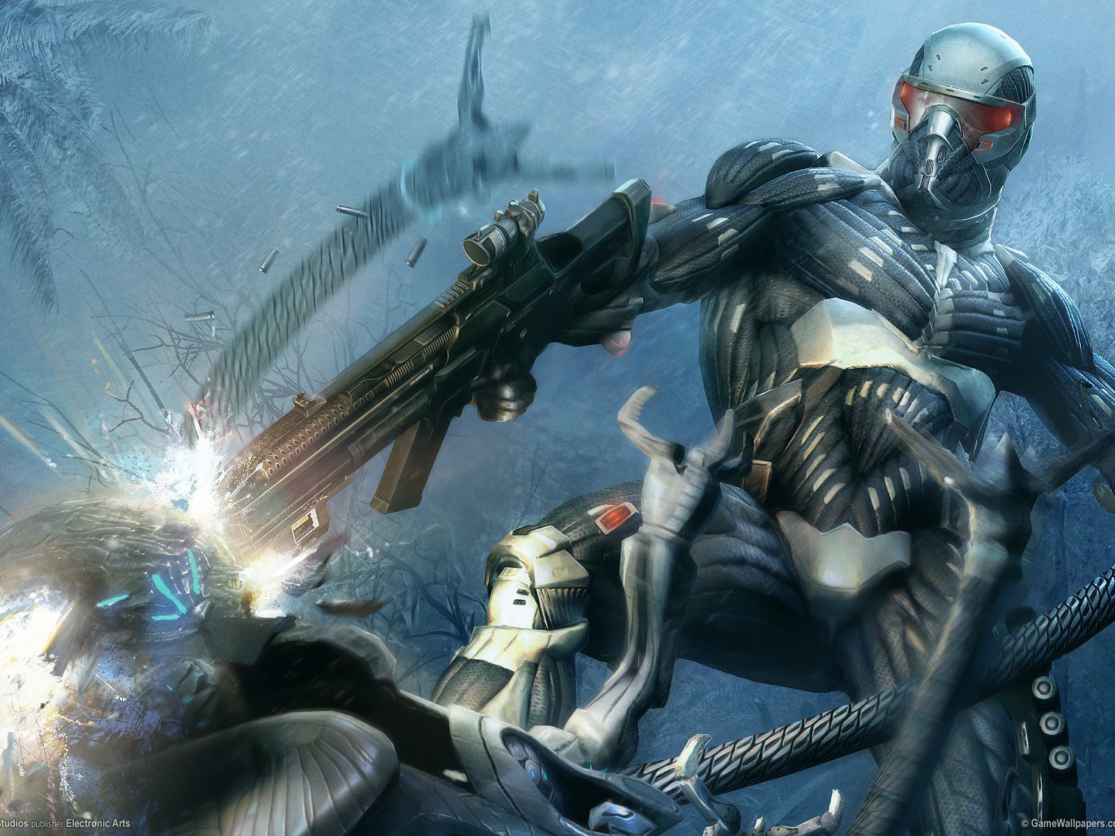 Обои 2010, crysis, блака, дичь, black, game разрешение 1920x1200 Загрузить