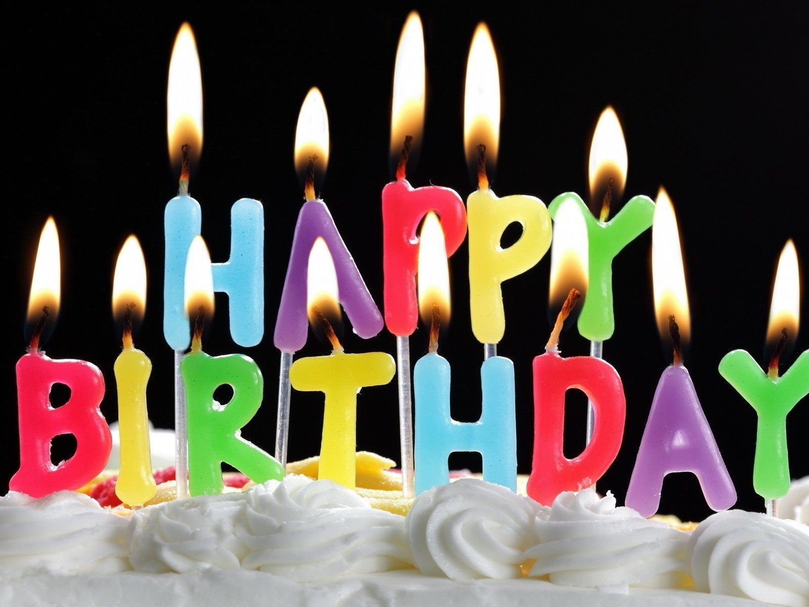 Обои день рождения, торт, свечки, birthday, cake, candle разрешение 1920x1200 Загрузить