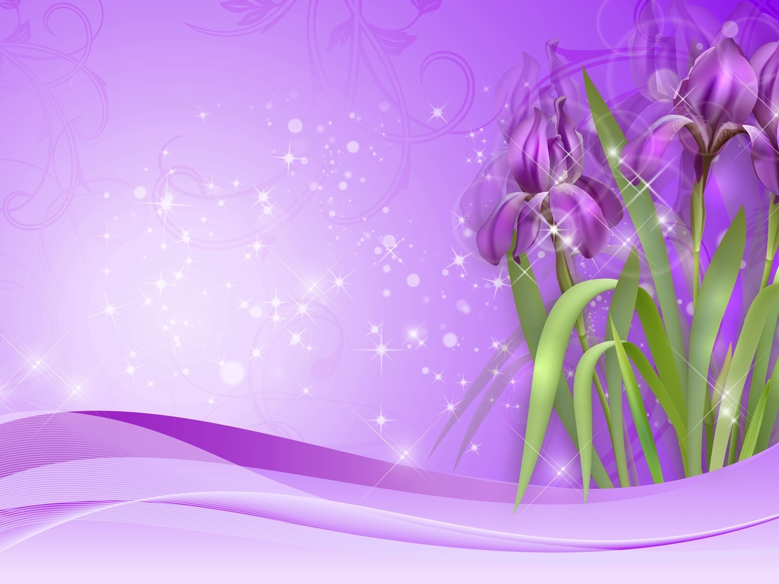 Обои цветы, рисунок, фиолетовые, ирисы, flowers, figure, purple, irises разрешение 3000x1900 Загрузить