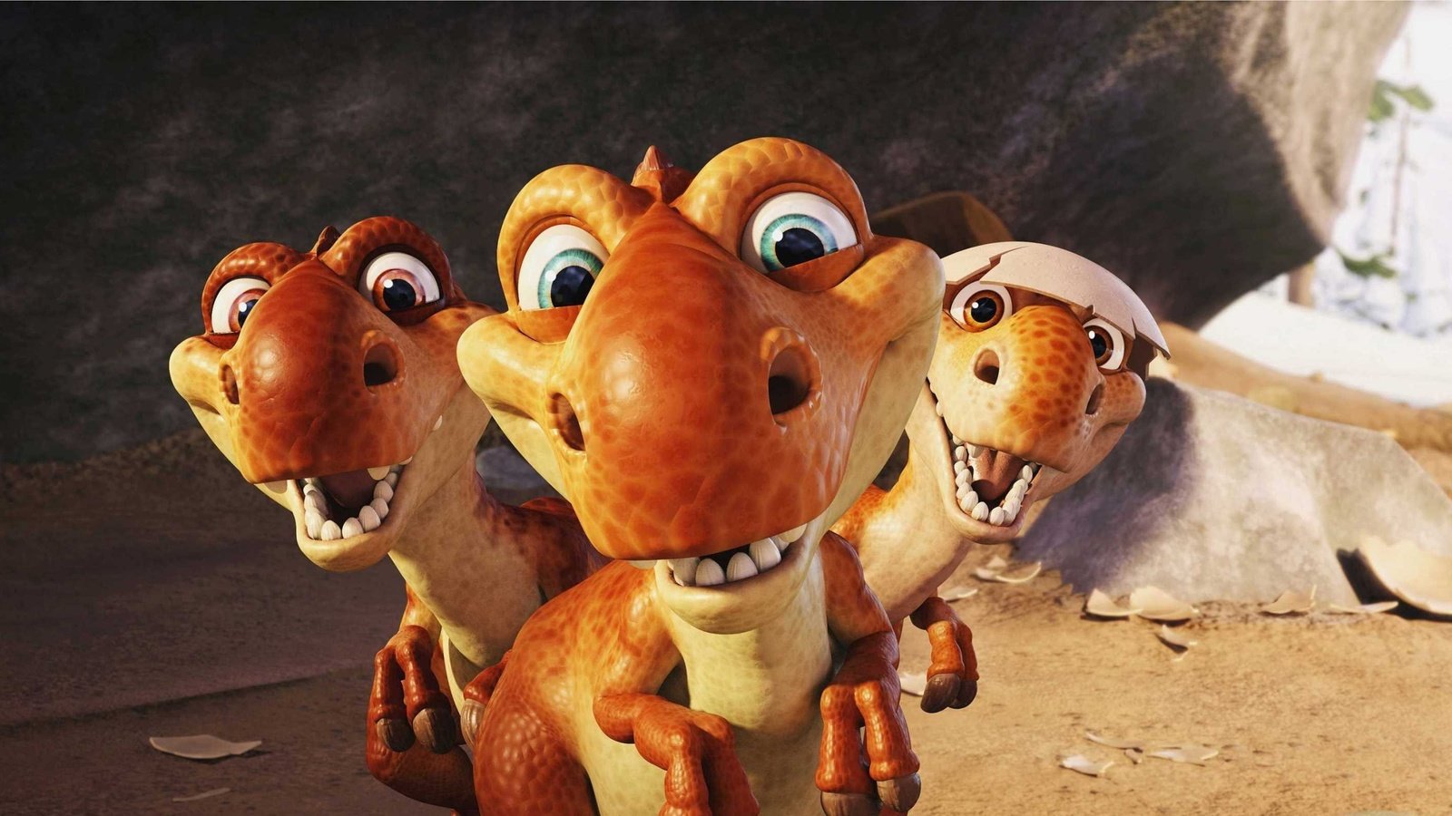 Обои мультфильм, ледниковый период, динозавры, cartoon, ice age, dinosaurs разрешение 2819x1581 Загрузить