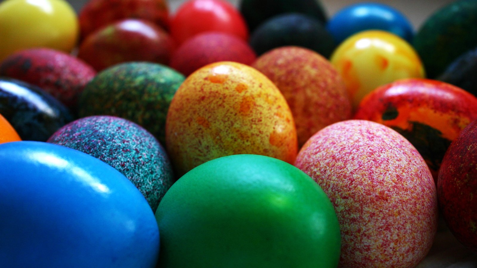 Обои цвета, краски, пасха, яйца, color, paint, easter, eggs разрешение 2560x1600 Загрузить