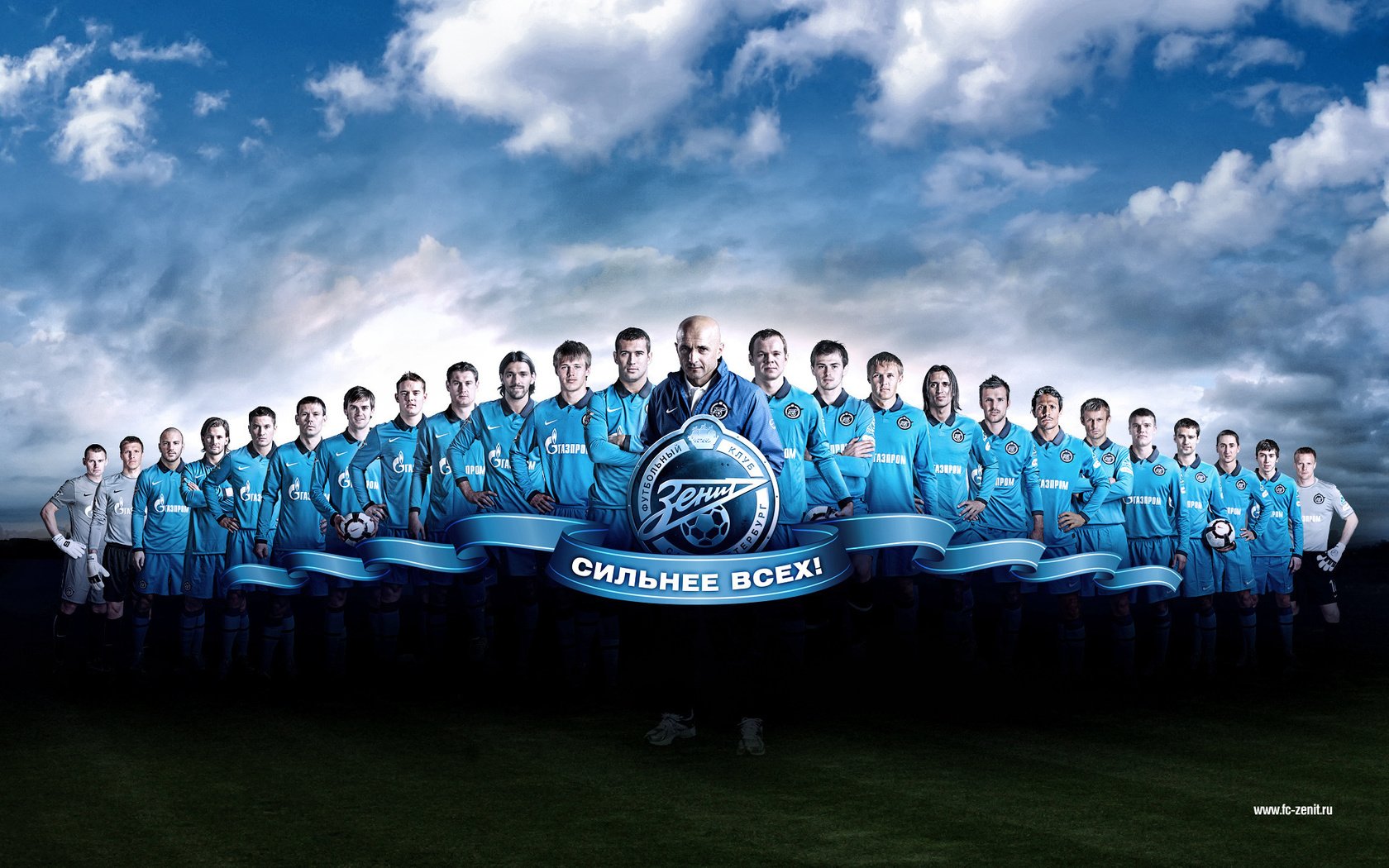 Обои футбол, команда, фк зенит, сильнее всех, football, team, zenit, stronger than all разрешение 1920x1200 Загрузить