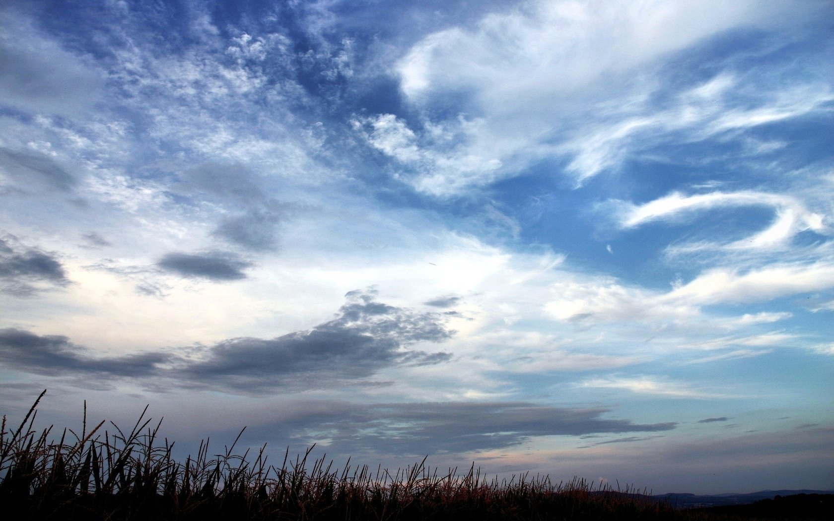 Обои небо, облака, the sky, clouds разрешение 1920x1200 Загрузить