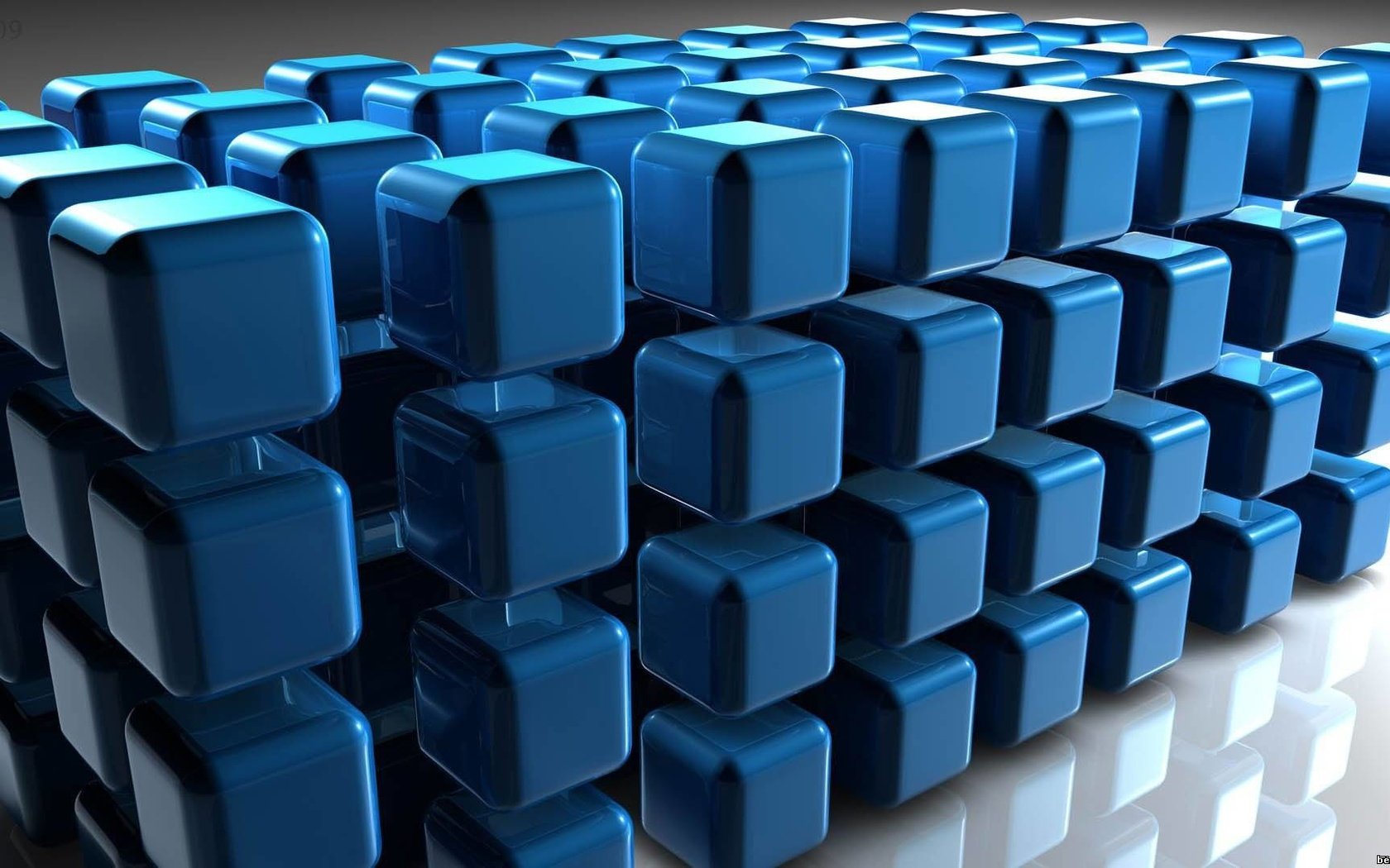 Обои кубики, модель, квадраты, кубы, синие, 3д, cubes, model, squares, cuba, blue, 3d разрешение 1920x1080 Загрузить