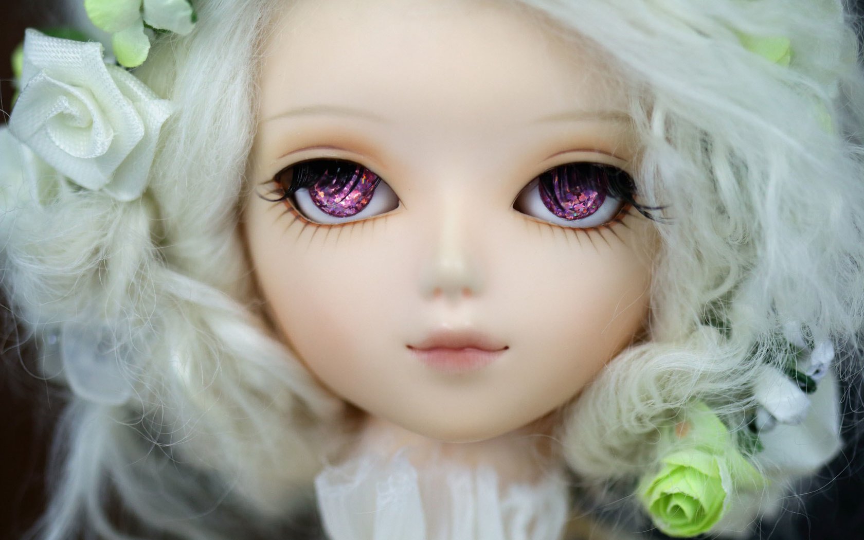 Обои игрушка, кукла, фиалковые глаза, toy, doll, violet eyes разрешение 2048x1365 Загрузить