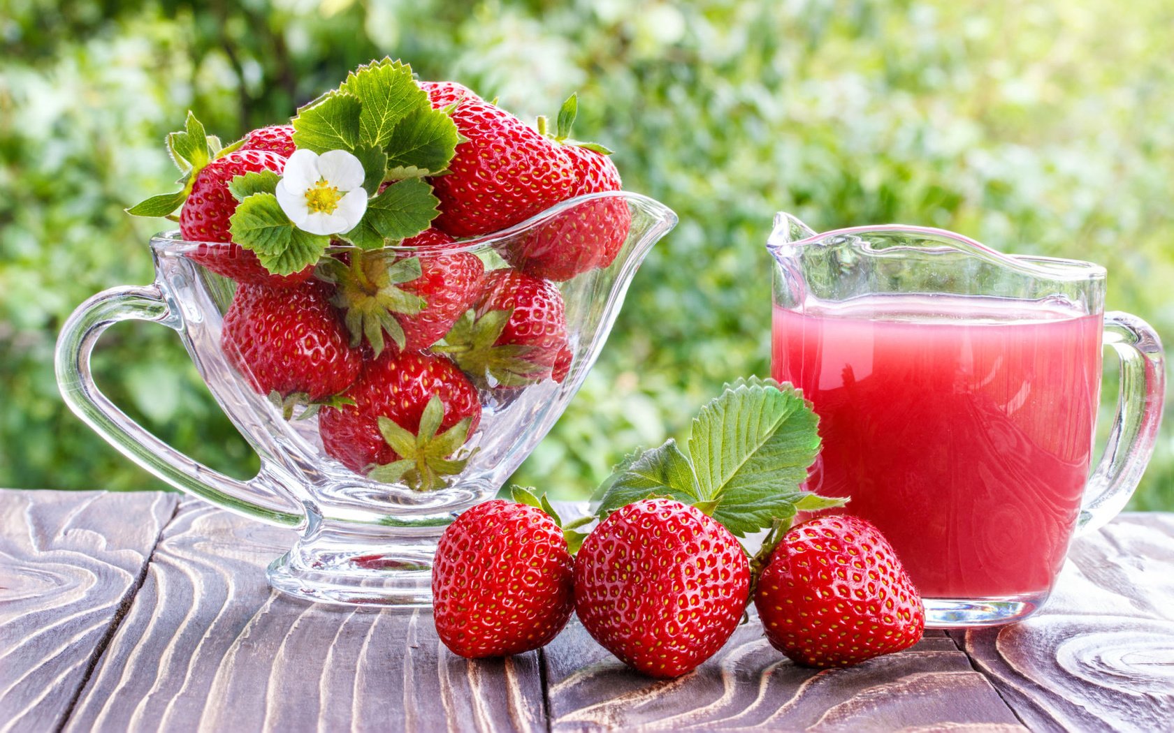 Обои напиток, клубника, ягоды, сок, drink, strawberry, berries, juice разрешение 1920x1200 Загрузить