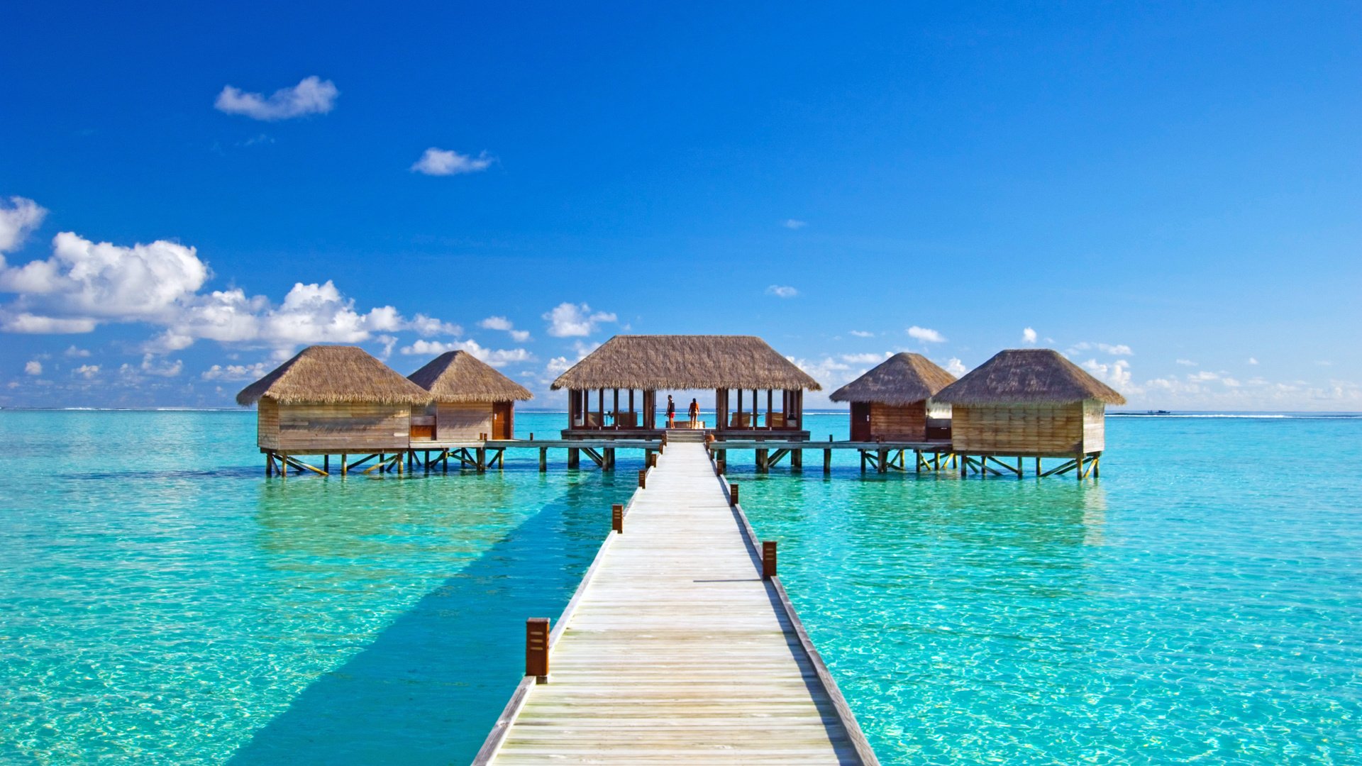 Обои море, отдых, бунгало, тропики, мальдивы, sea, stay, bungalow, tropics, the maldives разрешение 4249x2822 Загрузить