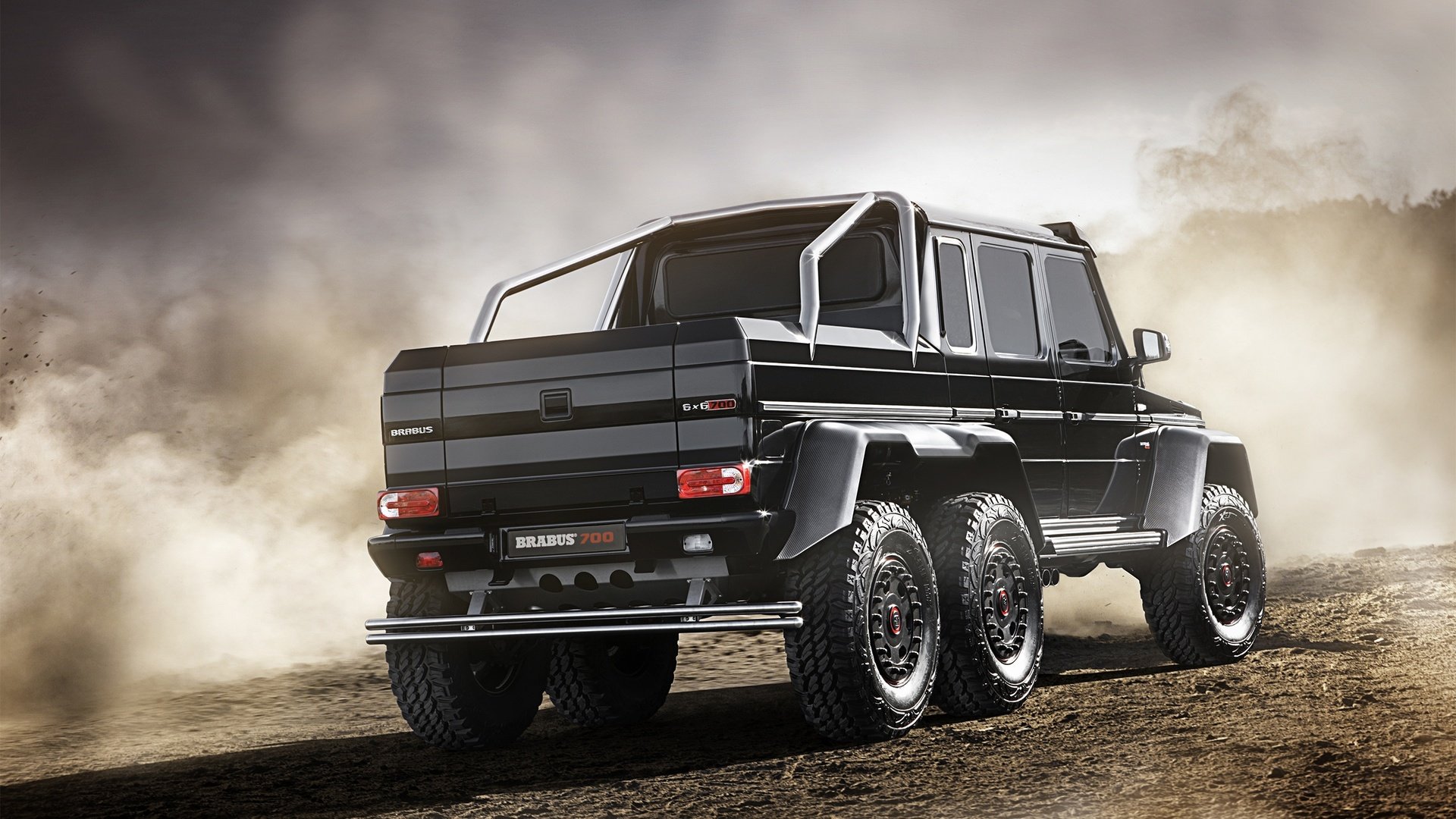 Обои шестиколесный гелендваген от brabus, six-wheeled g-wagon from brabus разрешение 2560x1440 Загрузить