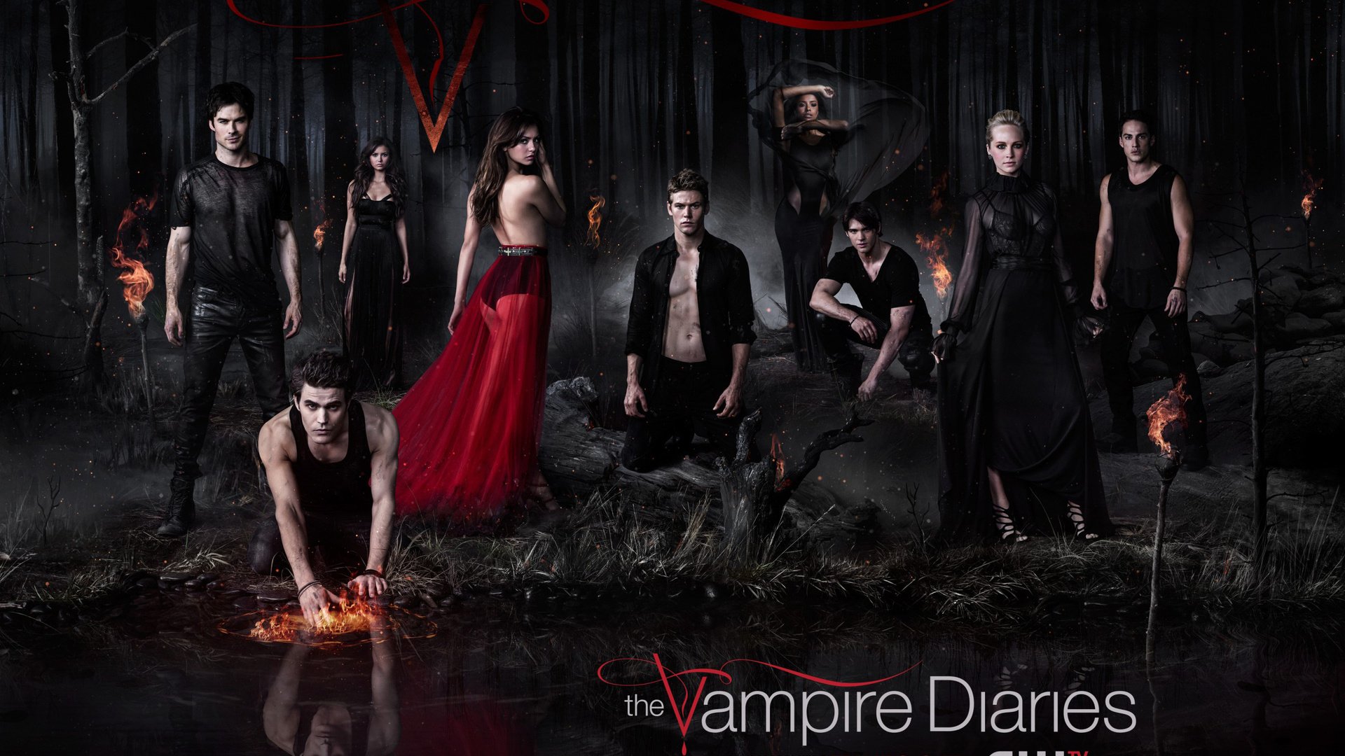 Обои дневники вампира, the vampire diaries разрешение 1920x1200 Загрузить