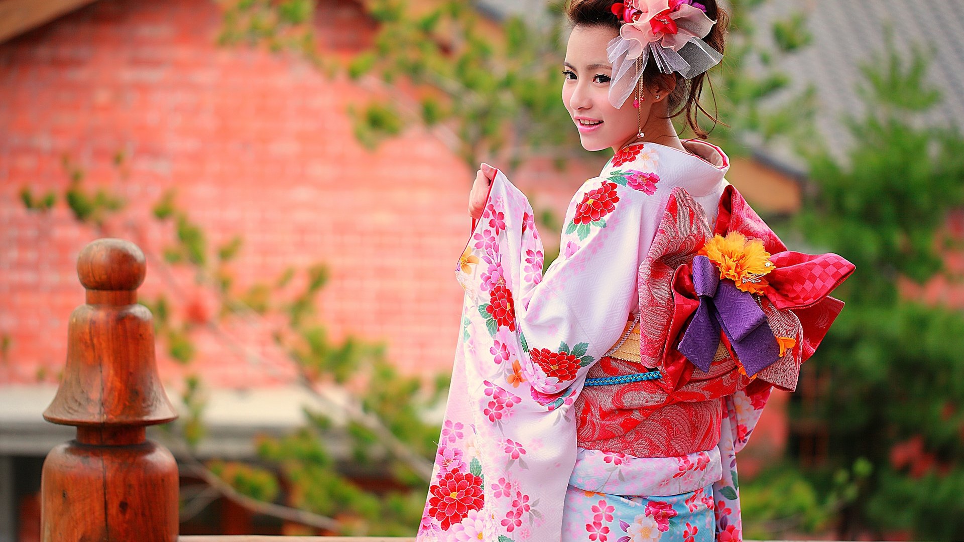 Обои стиль, девушка, настроение, улыбка, кимоно, азиатка, style, girl, mood, smile, kimono, asian разрешение 5055x3370 Загрузить