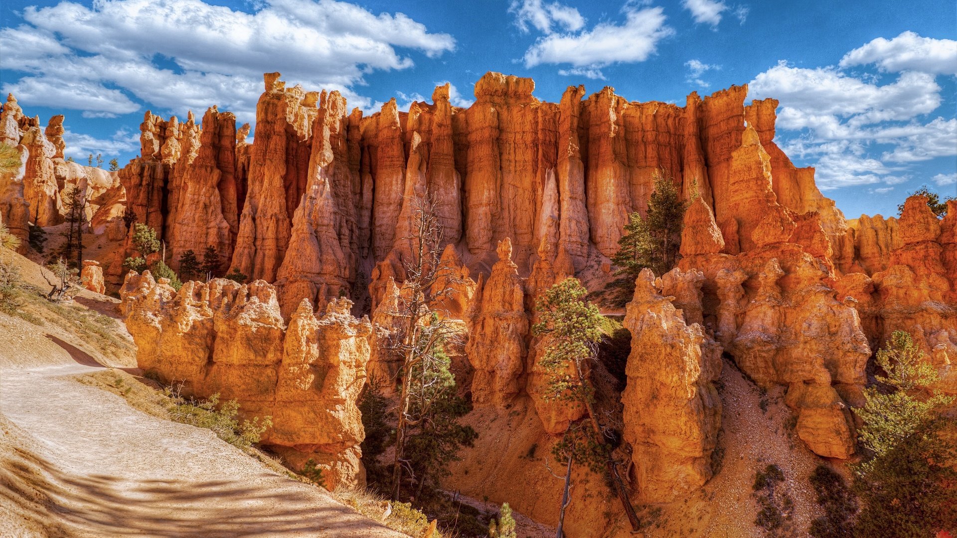 Обои горы, скалы, национальный парк брайс-каньон, каньоны, mountains, rocks, national park bryce canyon, canyons разрешение 3072x1824 Загрузить