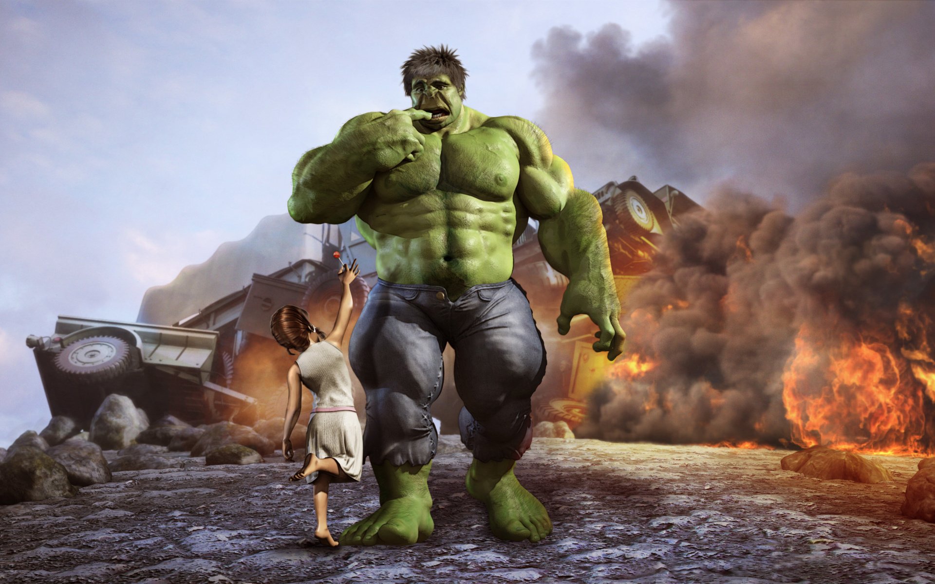 Обои девочька, халк, hulky, were, hulk разрешение 2500x1550 Загрузить