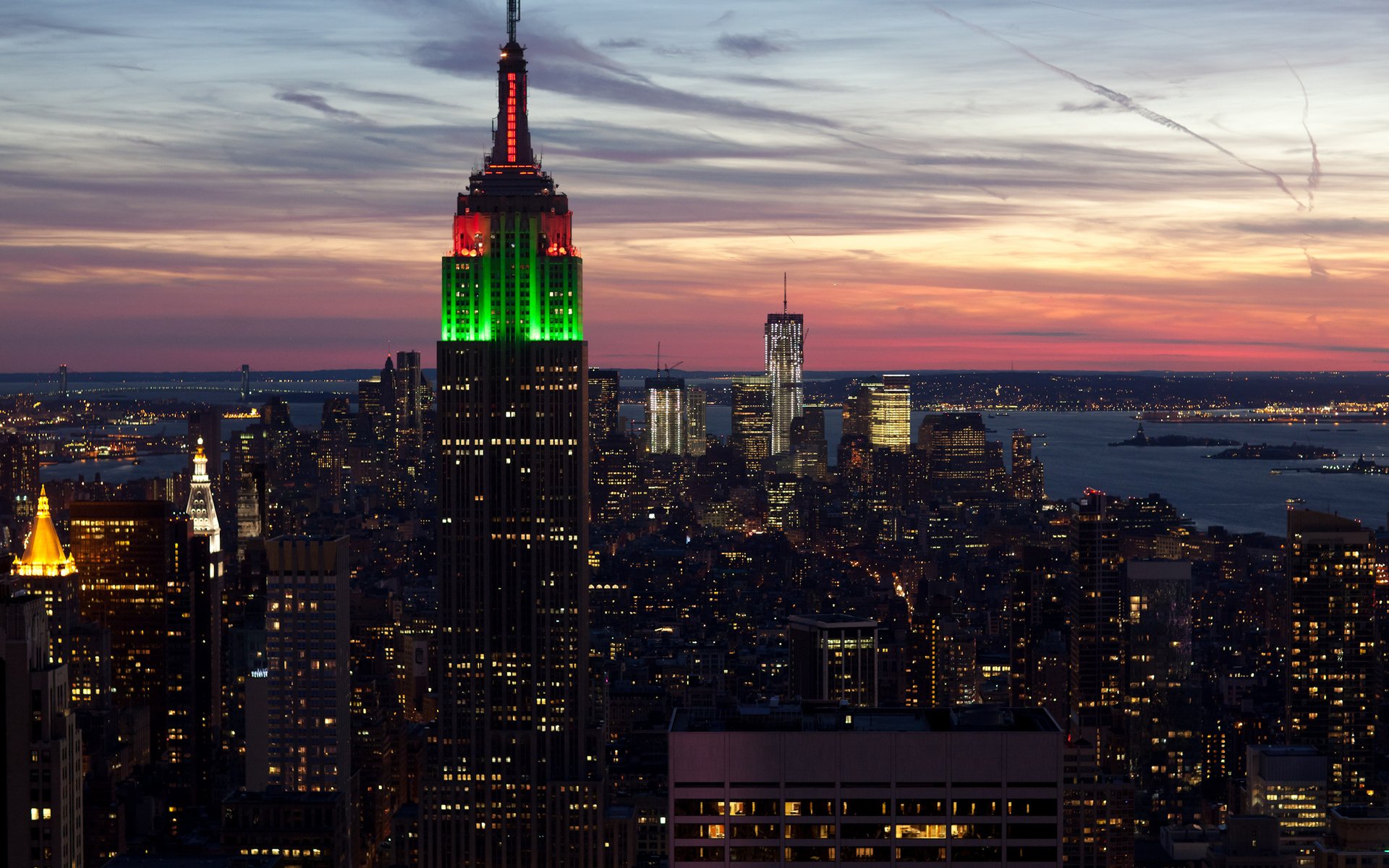 Обои нью-йорк, empire state building, эмпайр-стейт-билдинг, мпайр-стейт-билдинг, new york, the empire state building разрешение 2400x1600 Загрузить